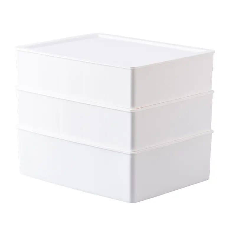 Three-in-One Underwear Storage Box for Home Organization
